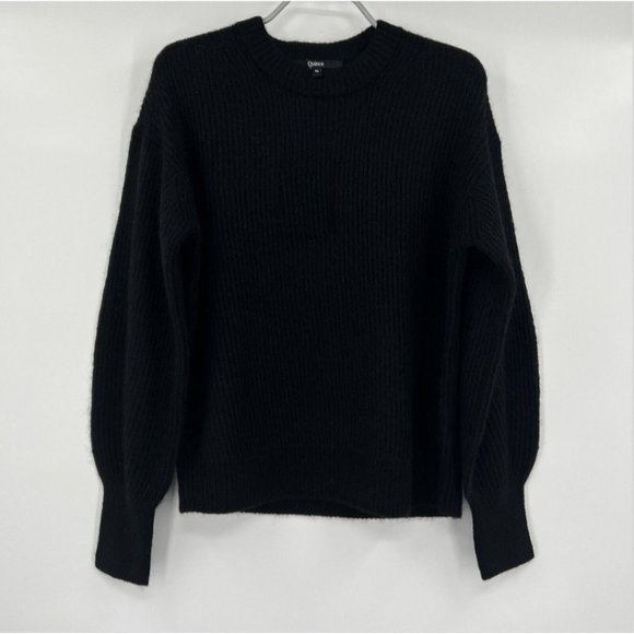 Black Baby Alpaca Cloud Cardigan main image 1